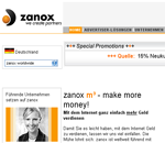 Affiliate-Netzwerk und Partnerprogramme von Zanox