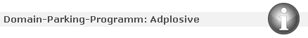 Adplosive Leistungen